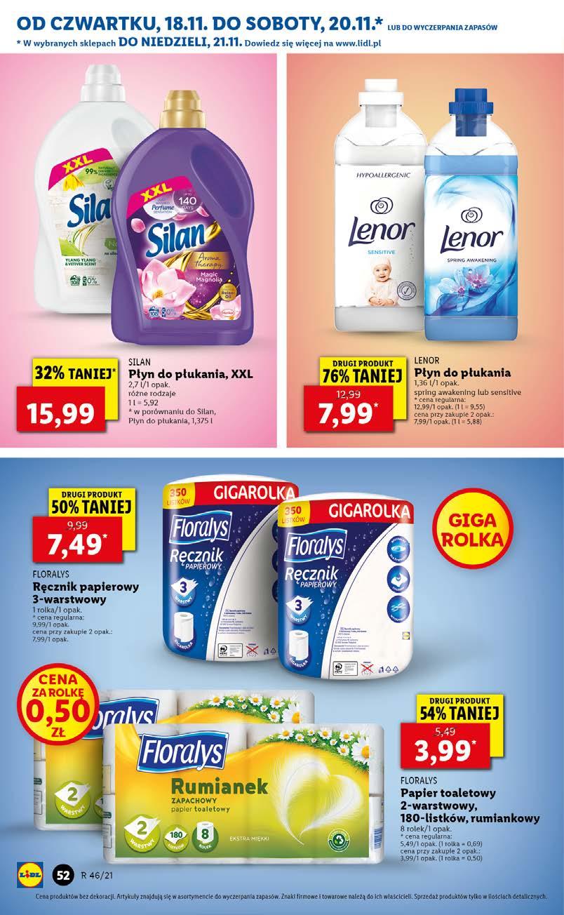 Gazetka promocyjna Lidl do 20/11/2021 str.52