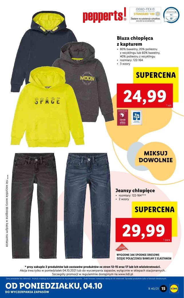 Gazetka promocyjna Lidl do 09/10/2021 str.15