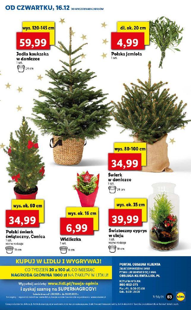 Gazetka promocyjna Lidl do 19/12/2021 str.63