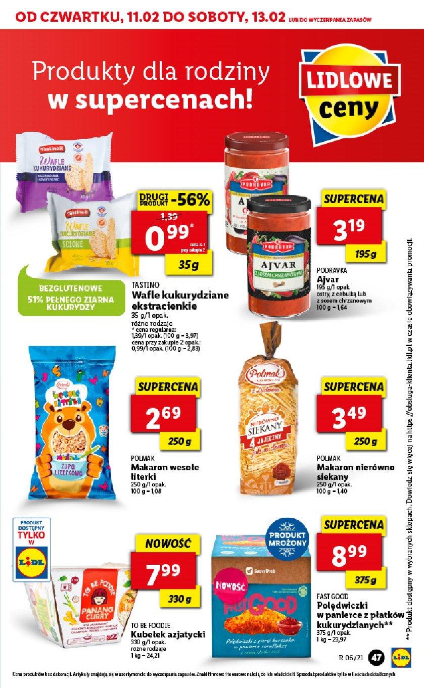 Gazetka promocyjna Lidl do 13/02/2021 str.47