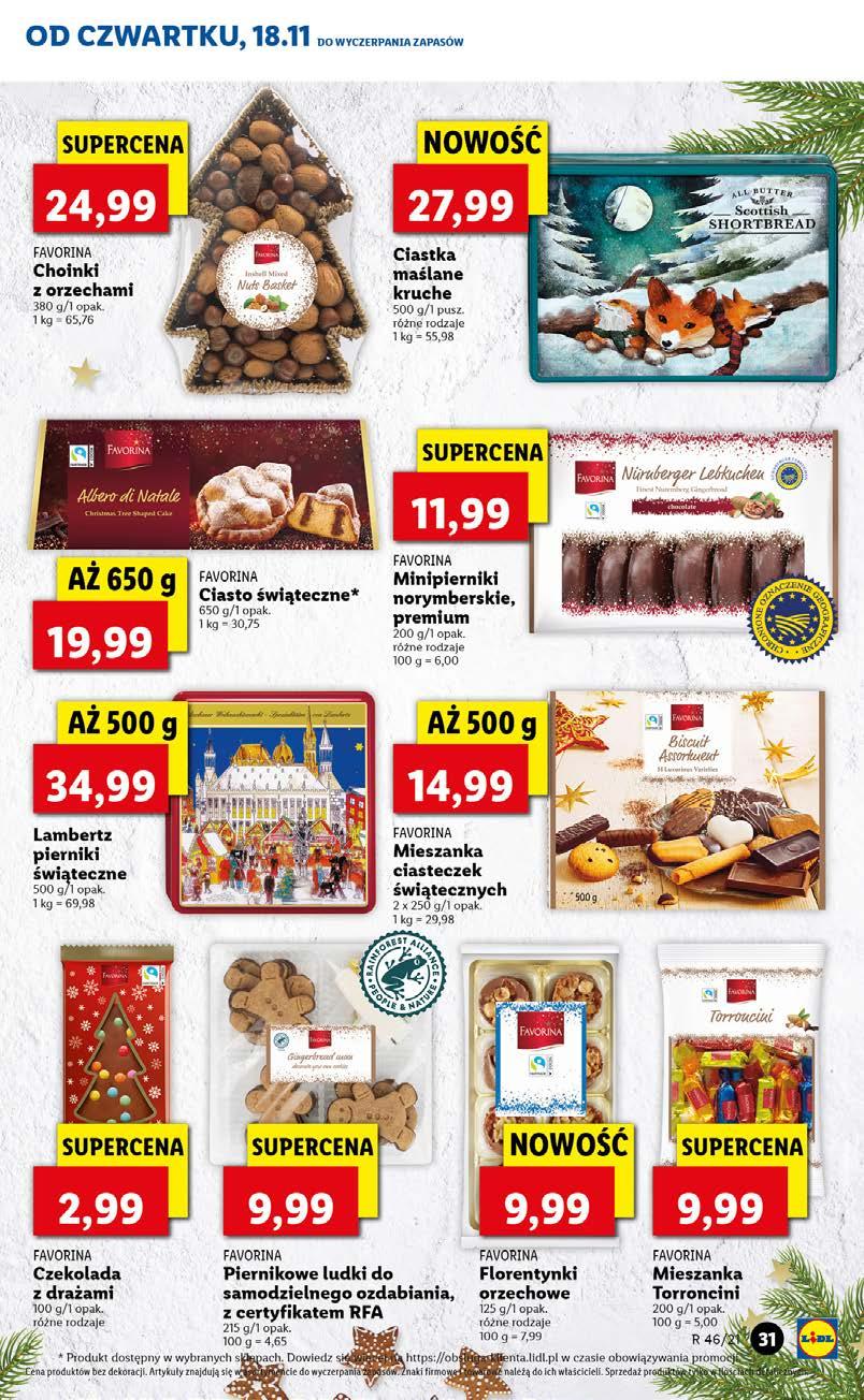 Gazetka promocyjna Lidl do 20/11/2021 str.31