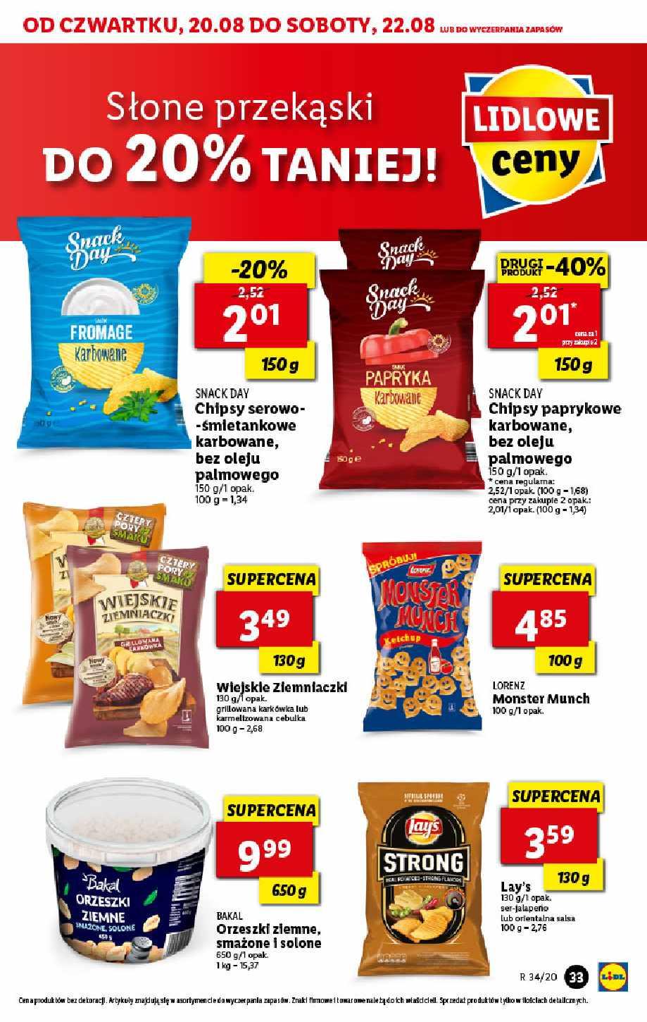 Gazetka promocyjna Lidl do 22/08/2020 str.33