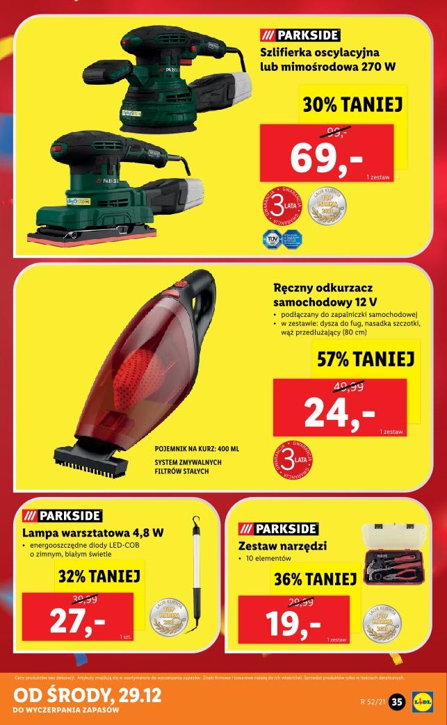 Gazetka promocyjna Lidl do 31/12/2021 str.35