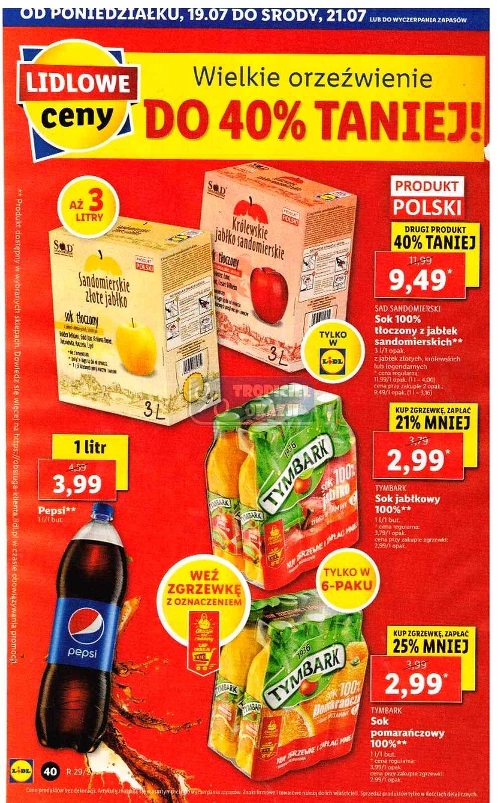 Gazetka promocyjna Lidl do 24/07/2021 str.40