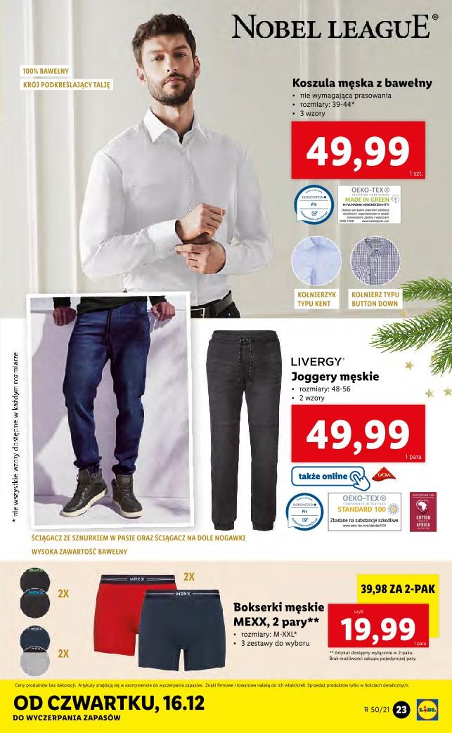 Gazetka promocyjna Lidl do 19/12/2021 str.23