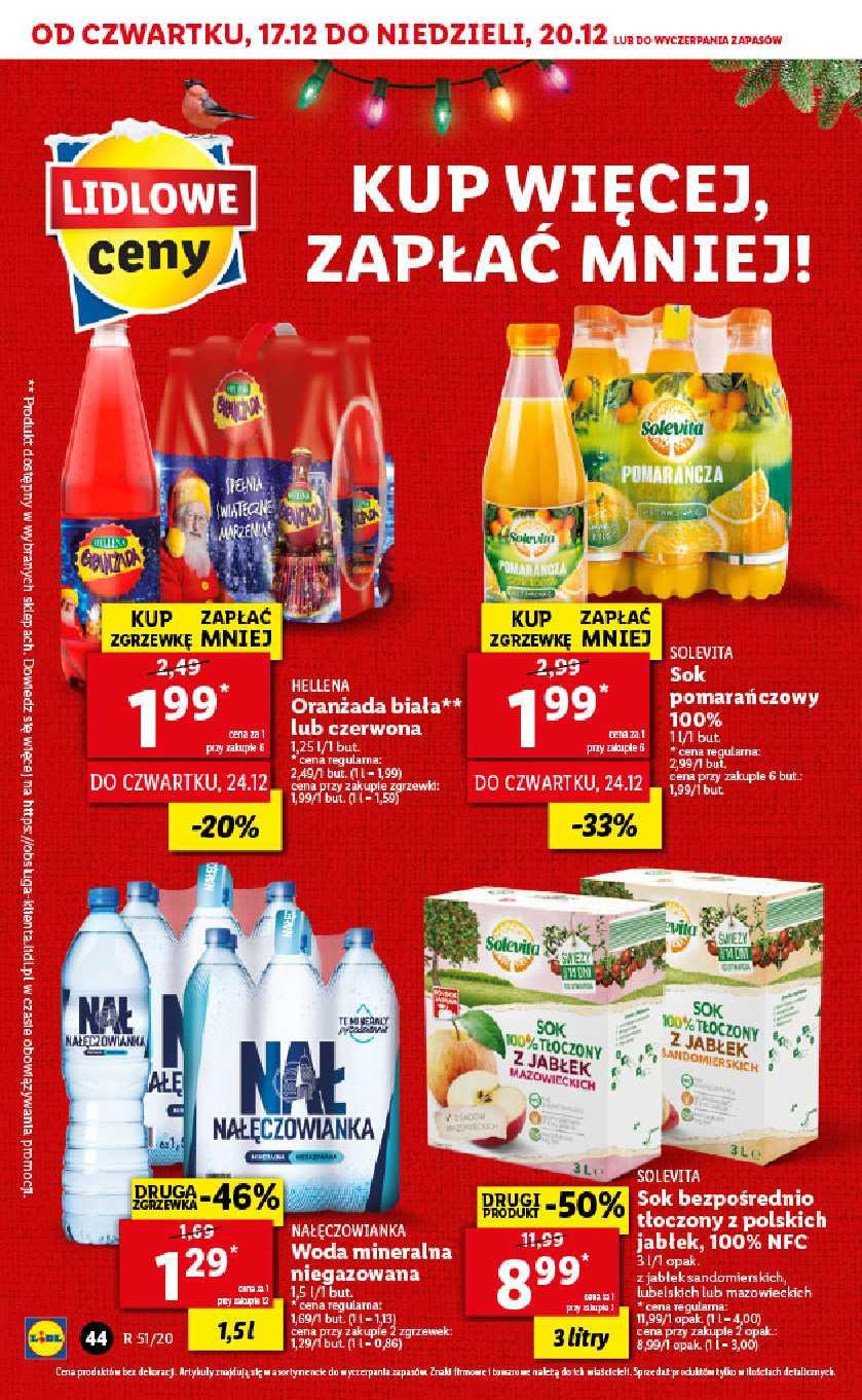 Gazetka promocyjna Lidl do 20/12/2020 str.44