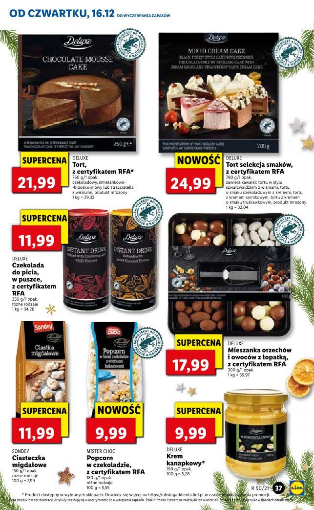 Gazetka promocyjna Lidl do 19/12/2021 str.37