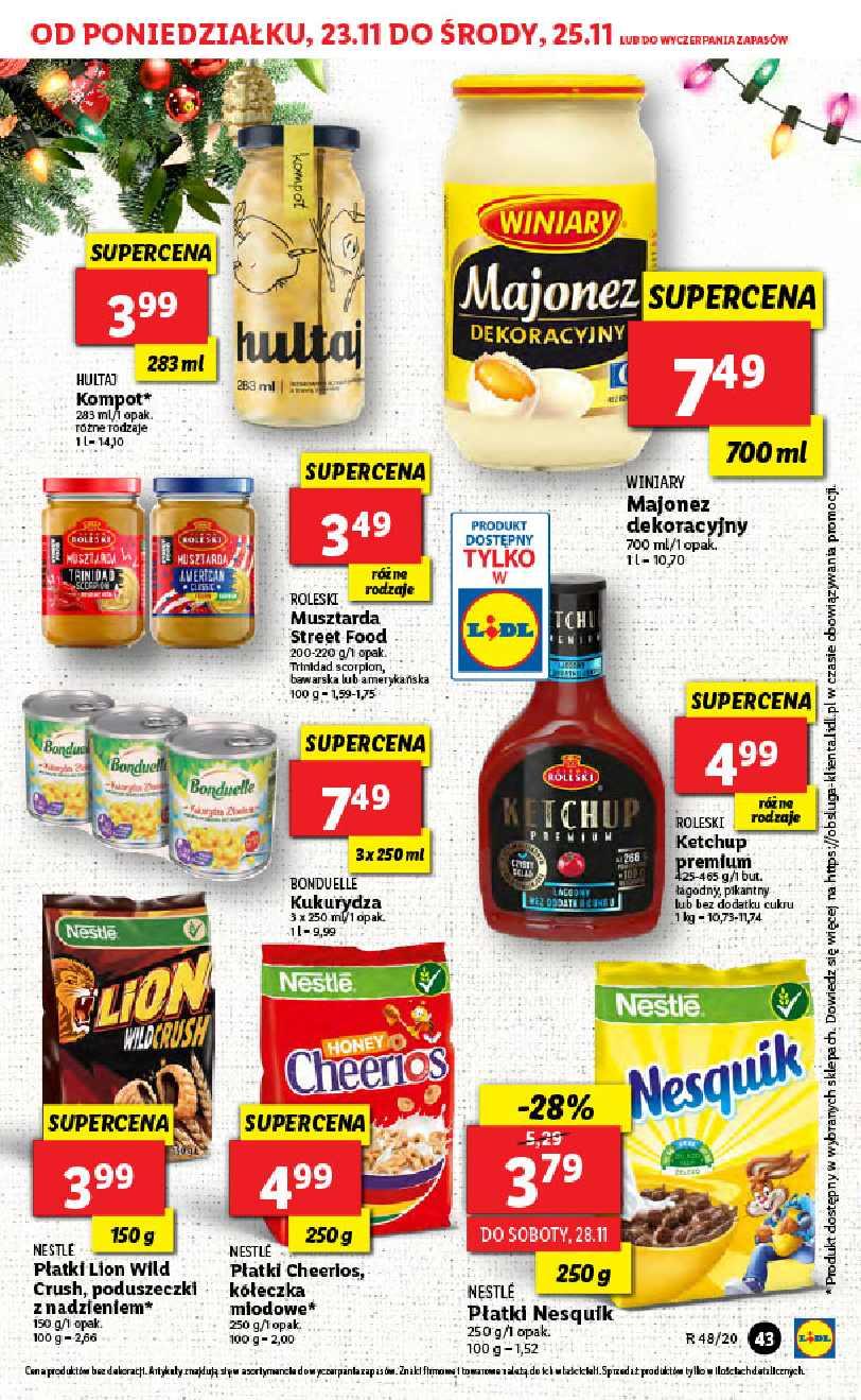 Gazetka promocyjna Lidl do 25/11/2020 str.43