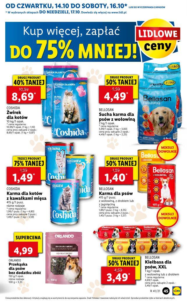 Gazetka promocyjna Lidl do 17/10/2021 str.45