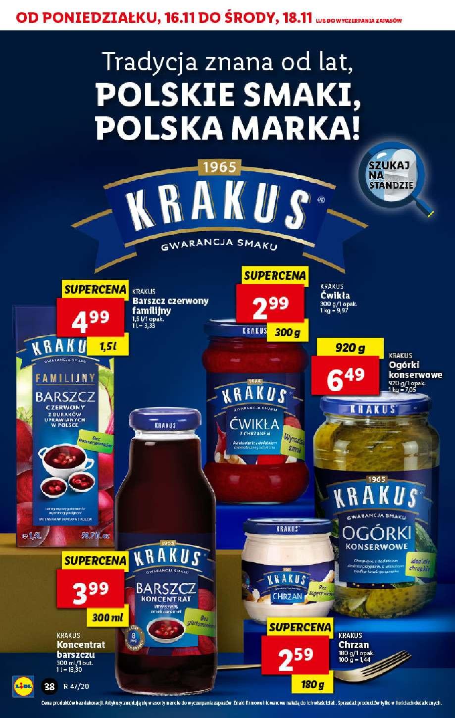 Gazetka promocyjna Lidl do 18/11/2020 str.38