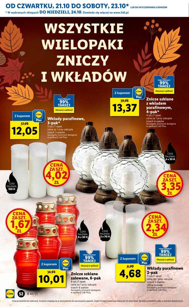 Gazetka promocyjna Lidl do 23/10/2021 str.52