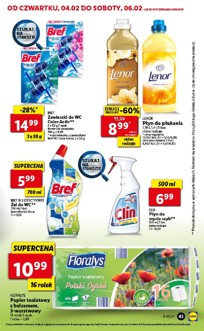 Gazetka promocyjna Lidl do 06/02/2021 str.43