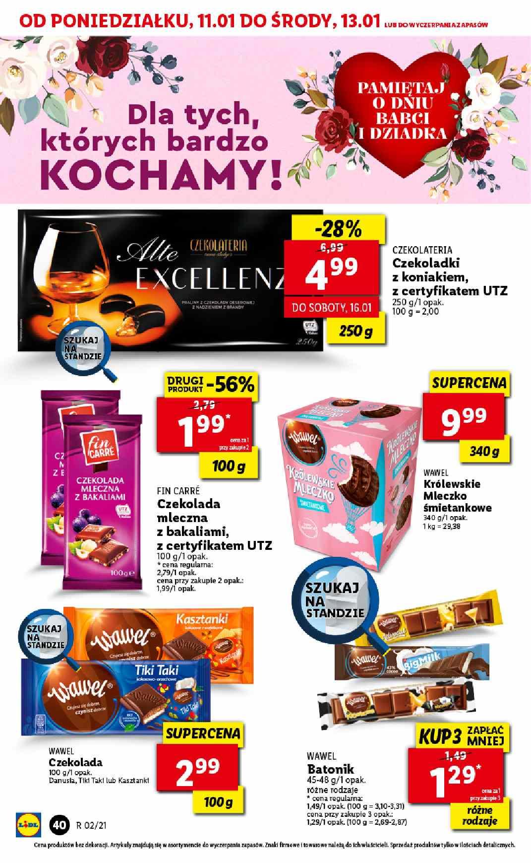 Gazetka promocyjna Lidl do 13/01/2021 str.40