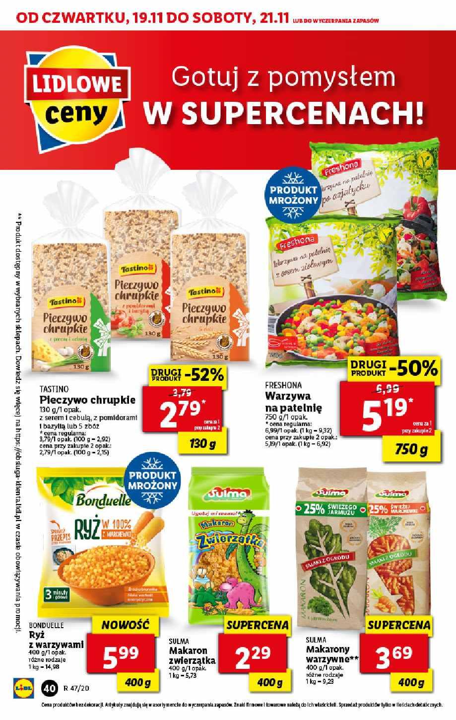 Gazetka promocyjna Lidl do 21/11/2020 str.40