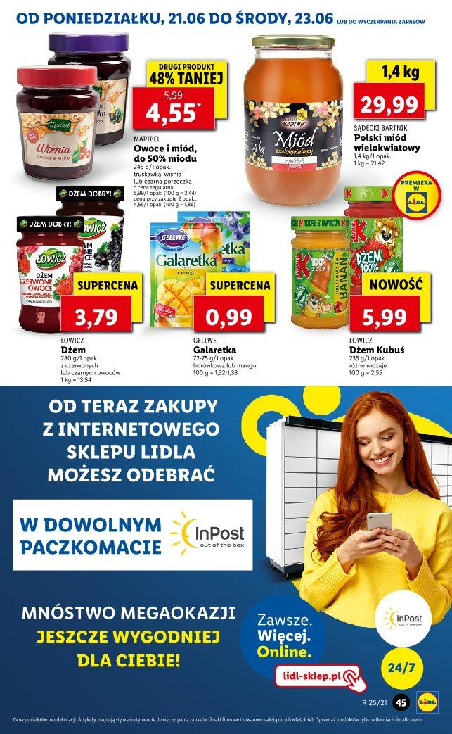 Gazetka promocyjna Lidl do 23/06/2021 str.45