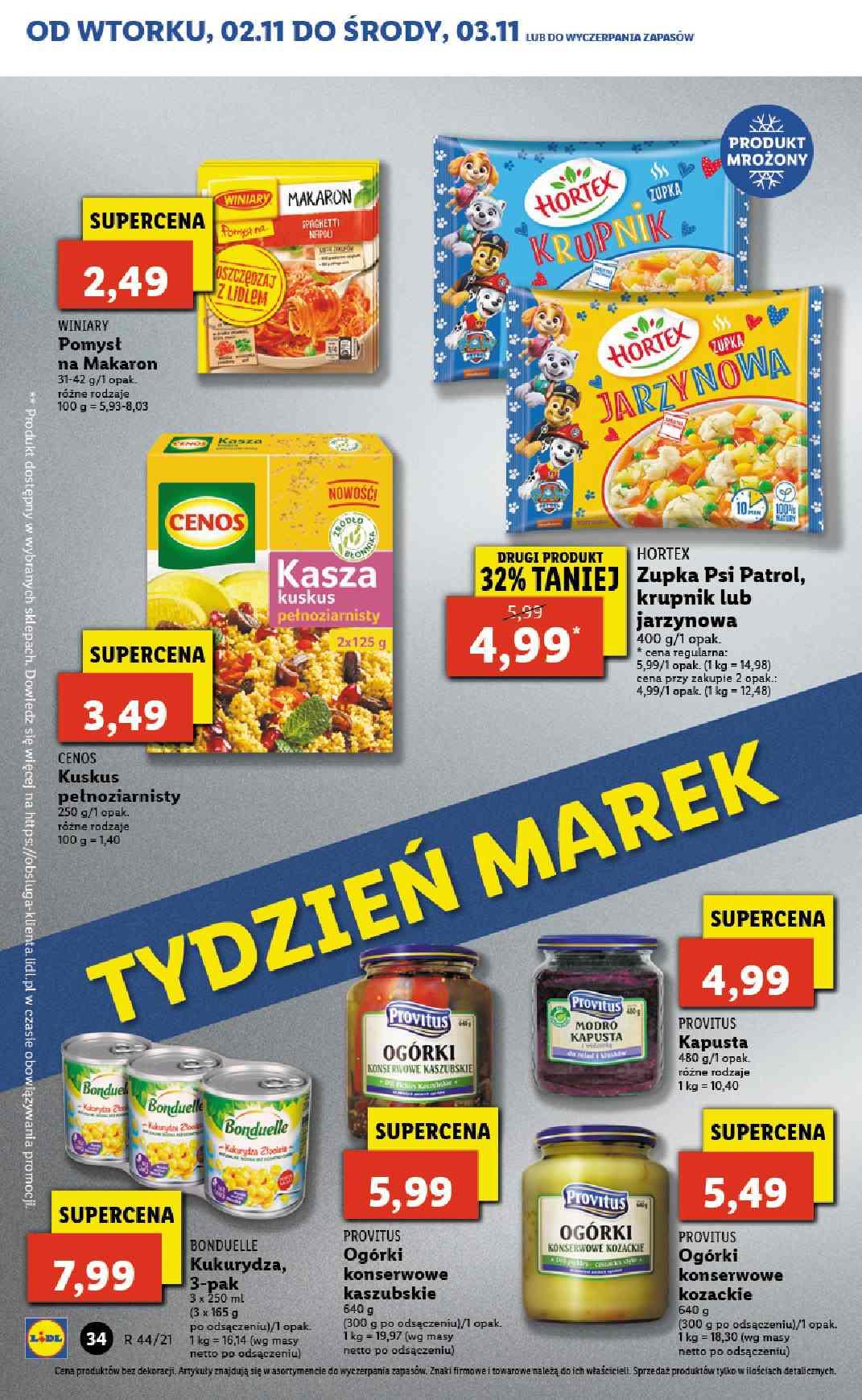 Gazetka promocyjna Lidl do 03/11/2021 str.34