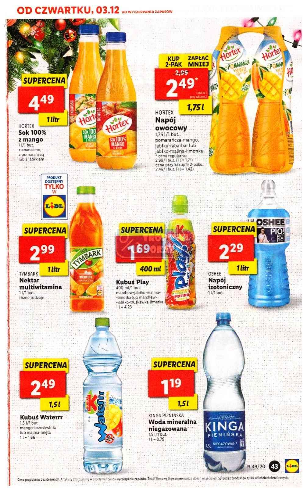 Gazetka promocyjna Lidl do 06/12/2020 str.43