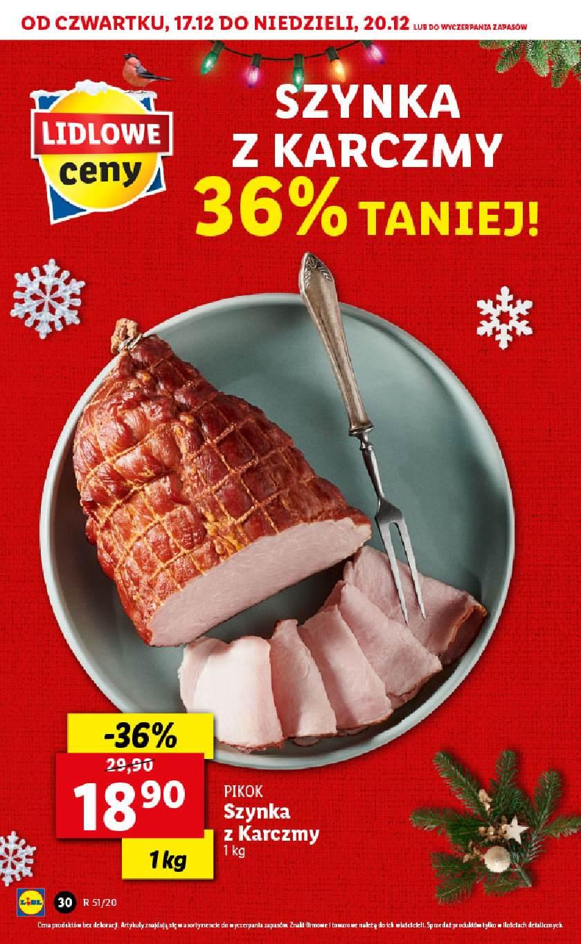 Gazetka promocyjna Lidl do 20/12/2020 str.30