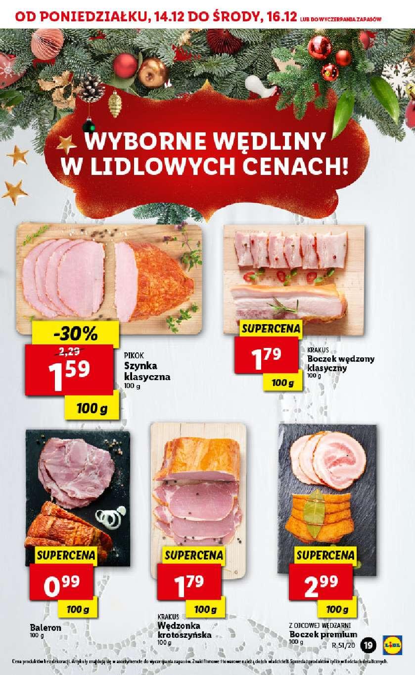 Gazetka promocyjna Lidl do 16/12/2020 str.19