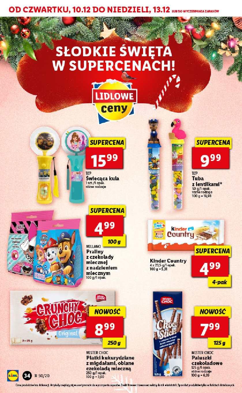 Gazetka promocyjna Lidl do 13/12/2020 str.34