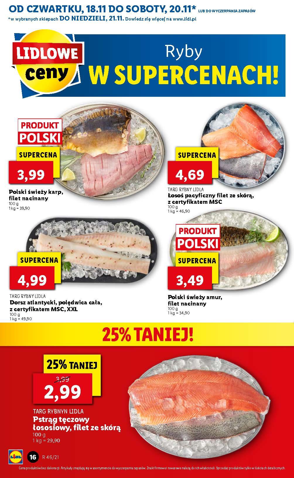 Gazetka promocyjna Lidl do 20/11/2021 str.16