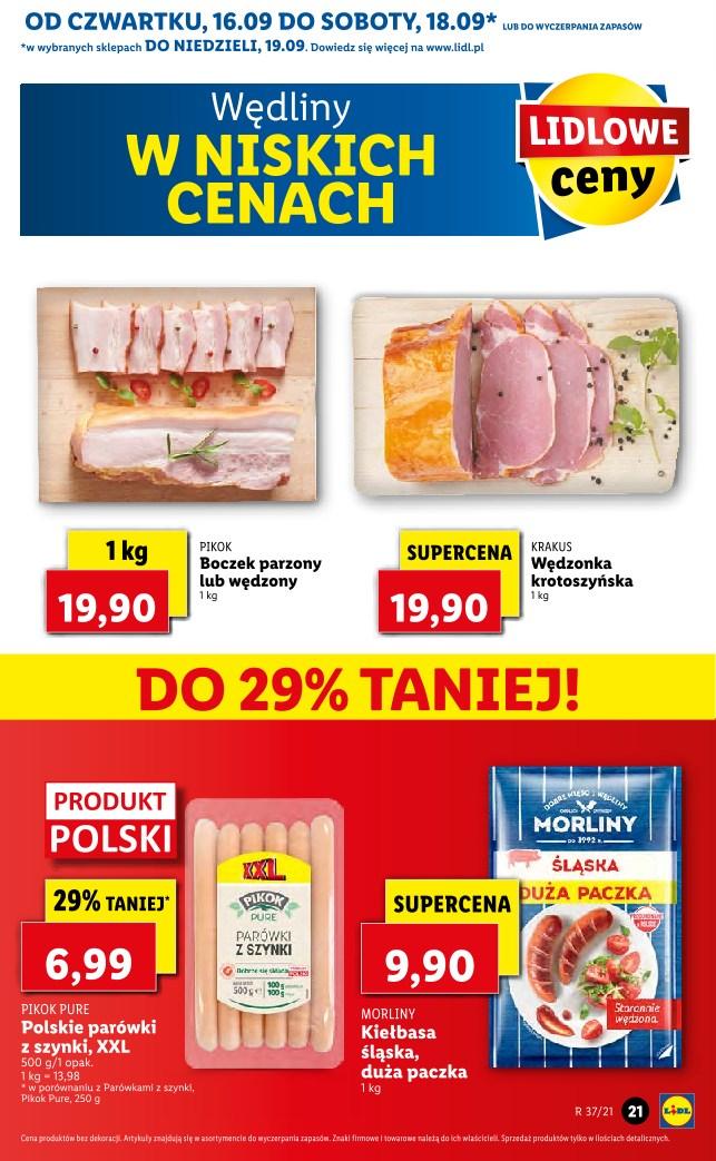 Gazetka promocyjna Lidl do 18/09/2021 str.21