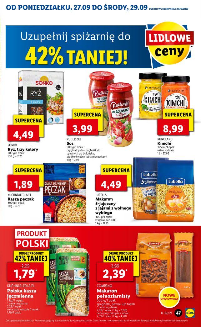 Gazetka promocyjna Lidl do 29/09/2021 str.47