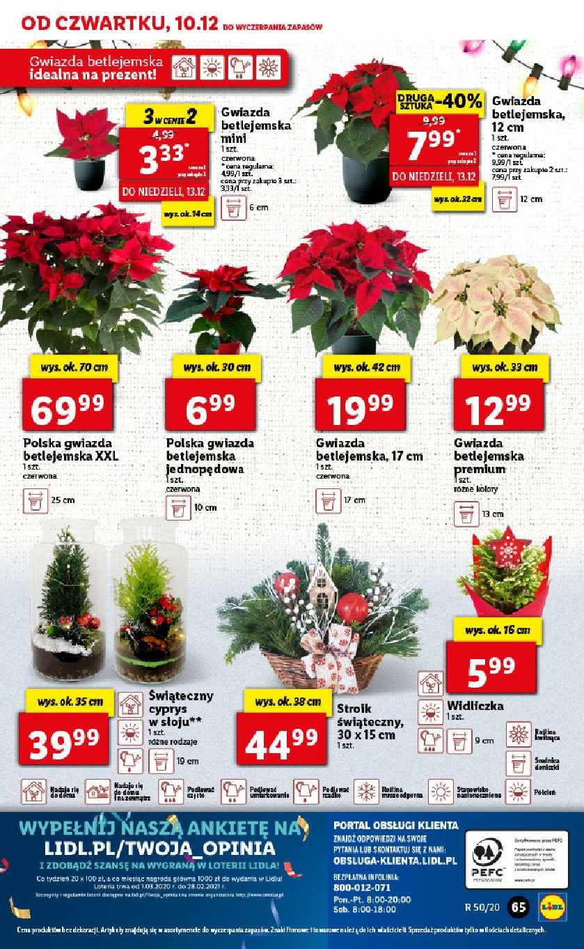 Gazetka promocyjna Lidl do 13/12/2020 str.65