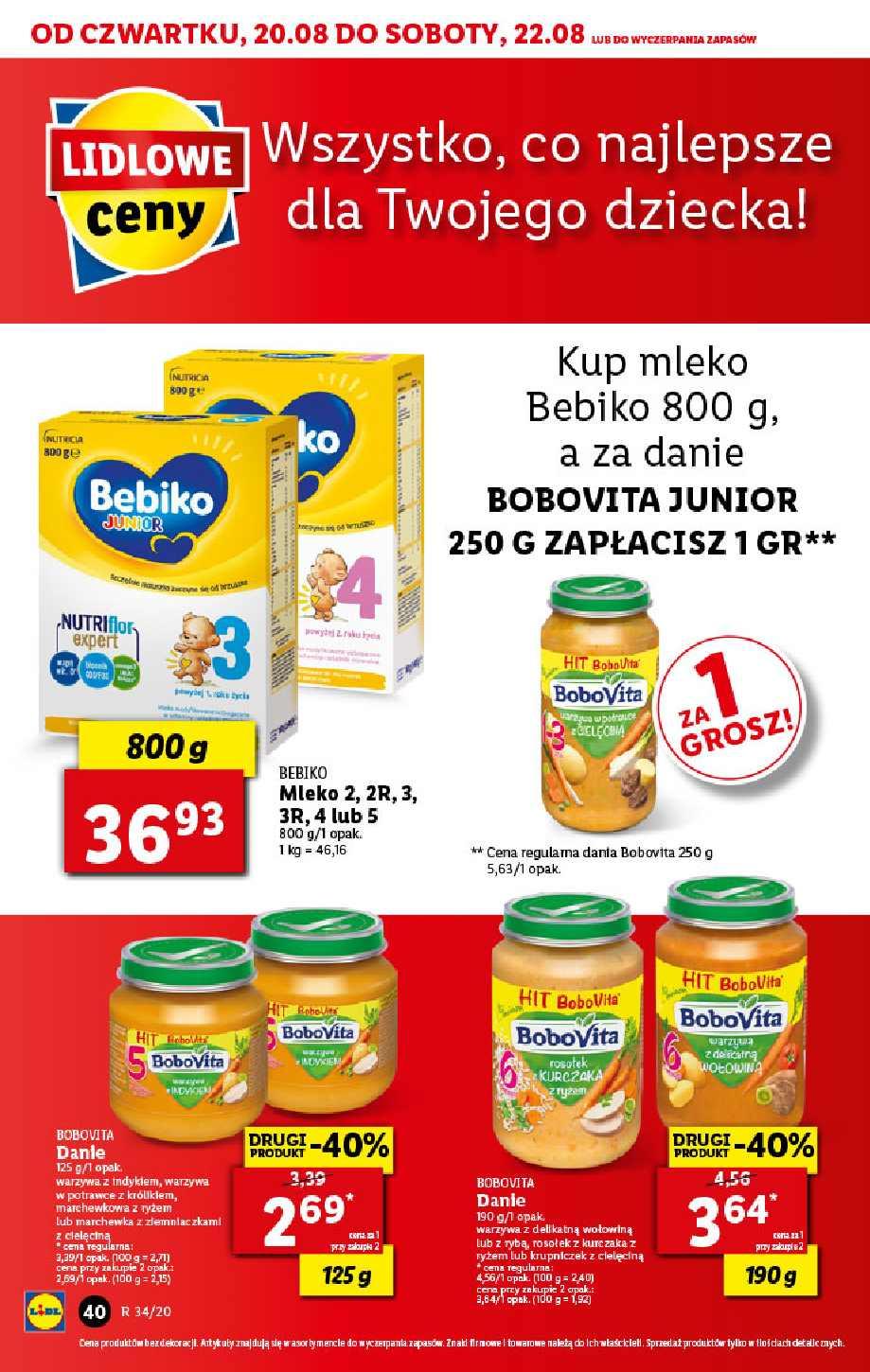 Gazetka promocyjna Lidl do 22/08/2020 str.40