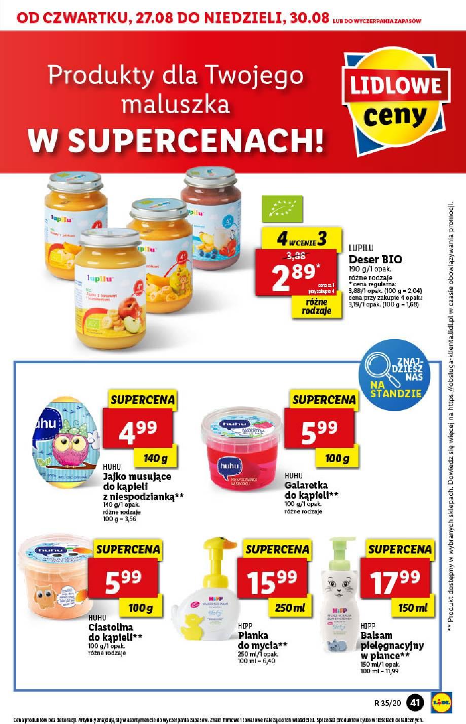 Gazetka promocyjna Lidl do 30/08/2020 str.41