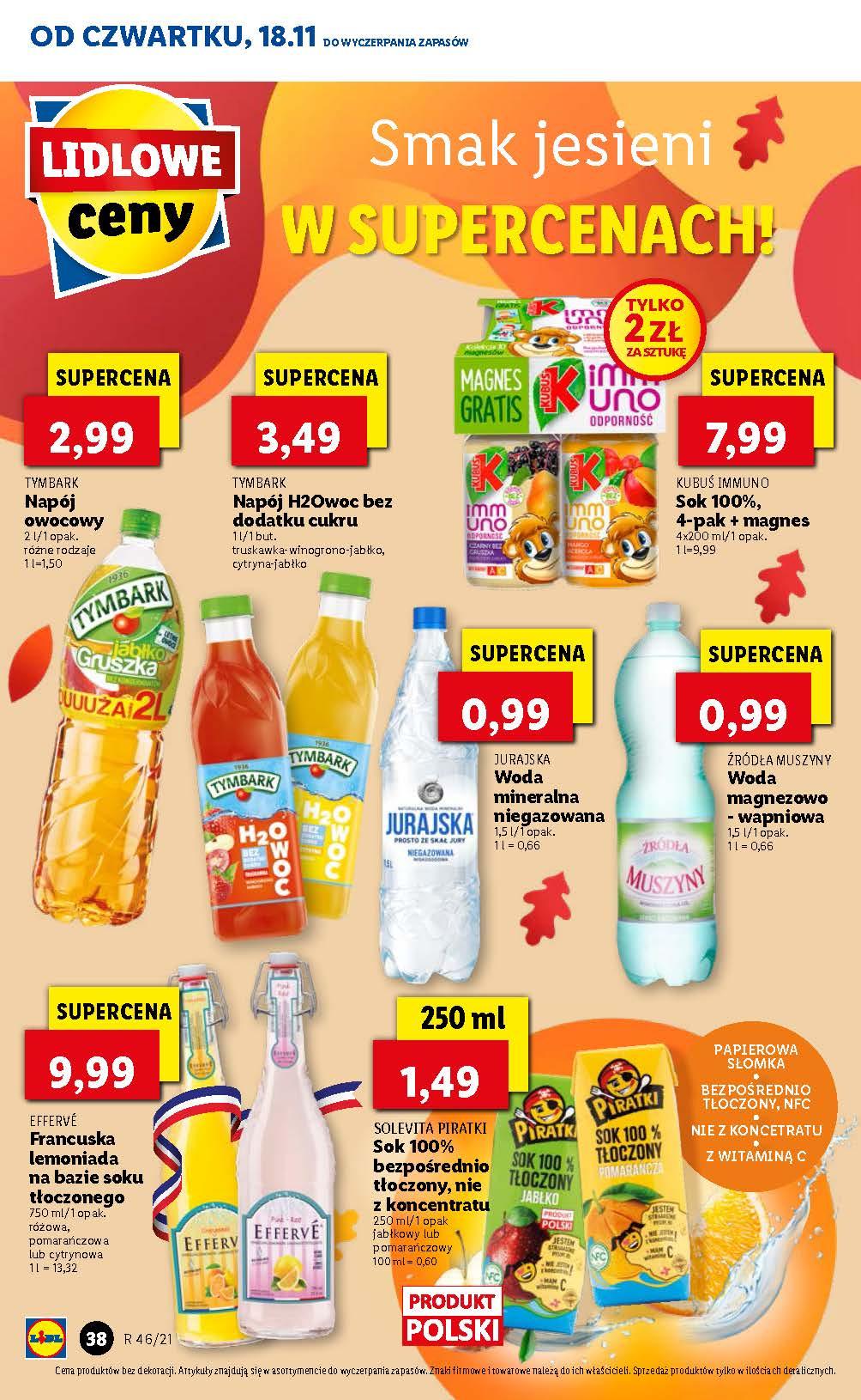 Gazetka promocyjna Lidl do 20/11/2021 str.38