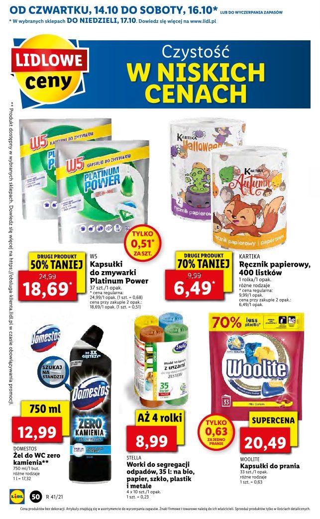 Gazetka promocyjna Lidl do 17/10/2021 str.50