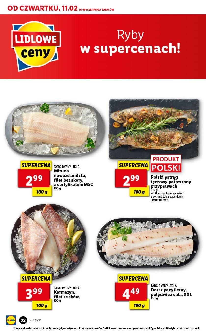 Gazetka promocyjna Lidl do 13/02/2021 str.32