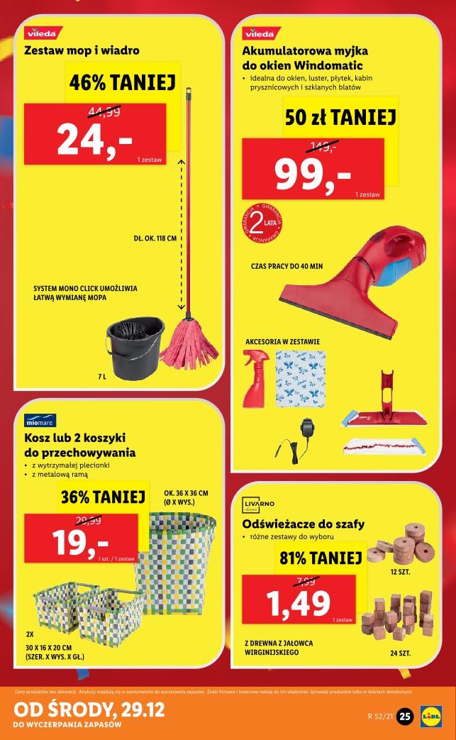 Gazetka promocyjna Lidl do 31/12/2021 str.25