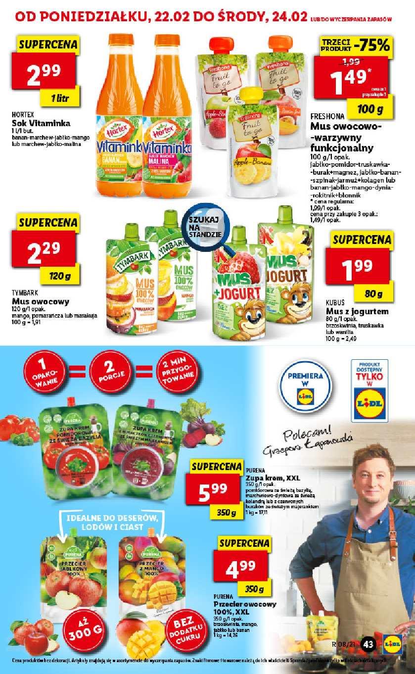 Gazetka promocyjna Lidl do 24/02/2021 str.43