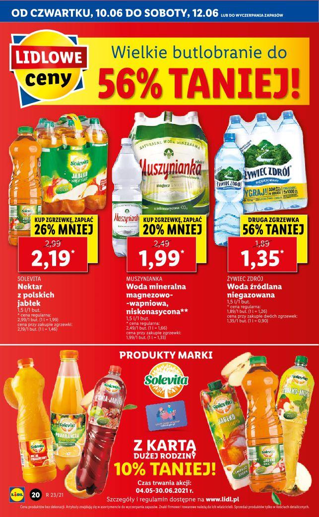 Gazetka promocyjna Lidl do 12/06/2021 str.20