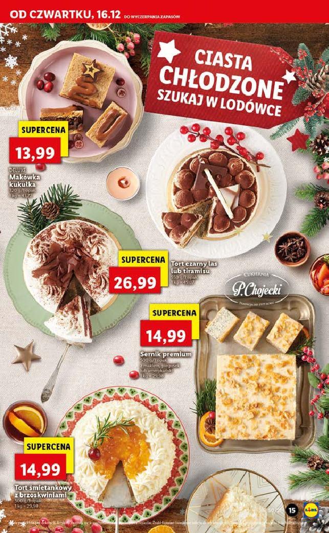 Gazetka promocyjna Lidl do 19/12/2021 str.15