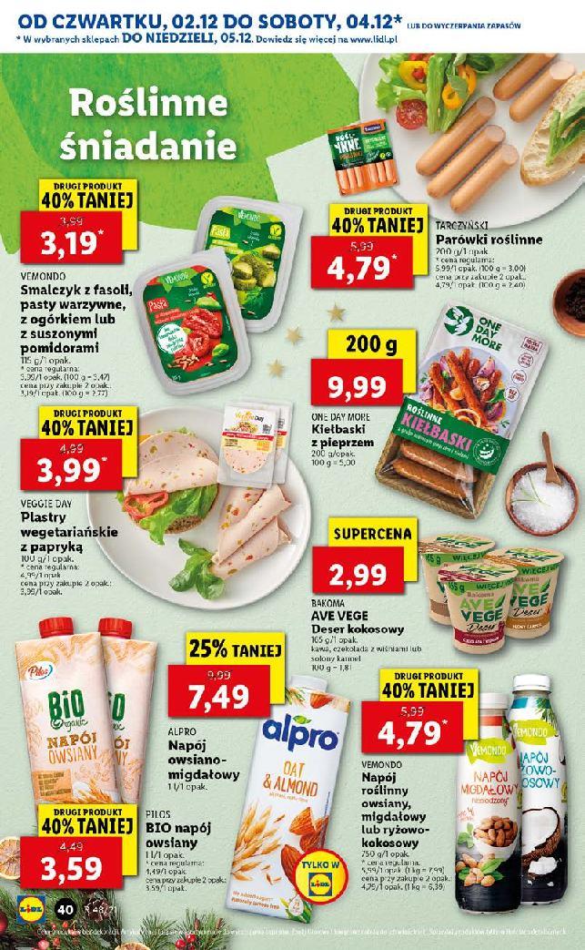 Gazetka promocyjna Lidl do 04/12/2021 str.40