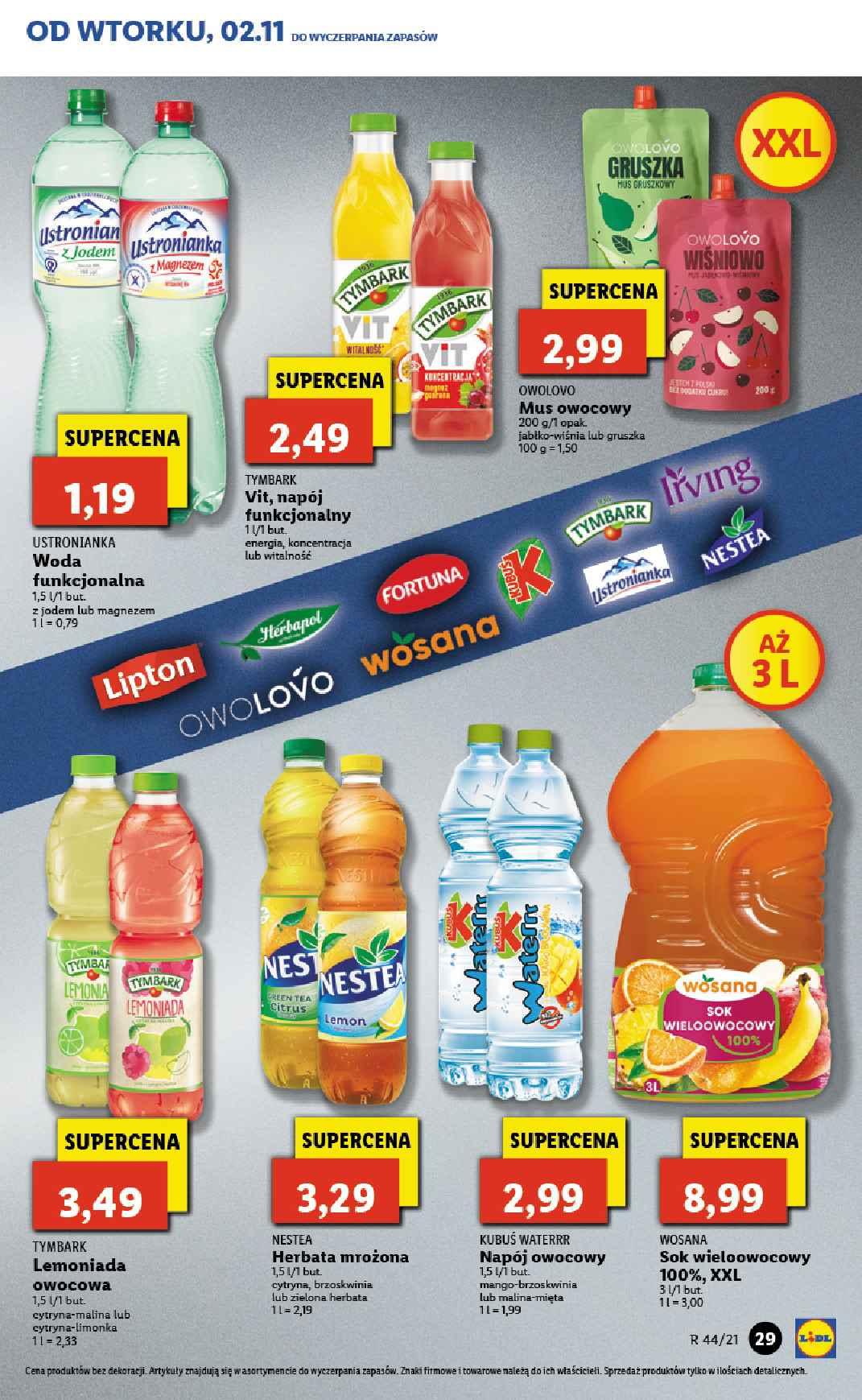 Gazetka promocyjna Lidl do 03/11/2021 str.29