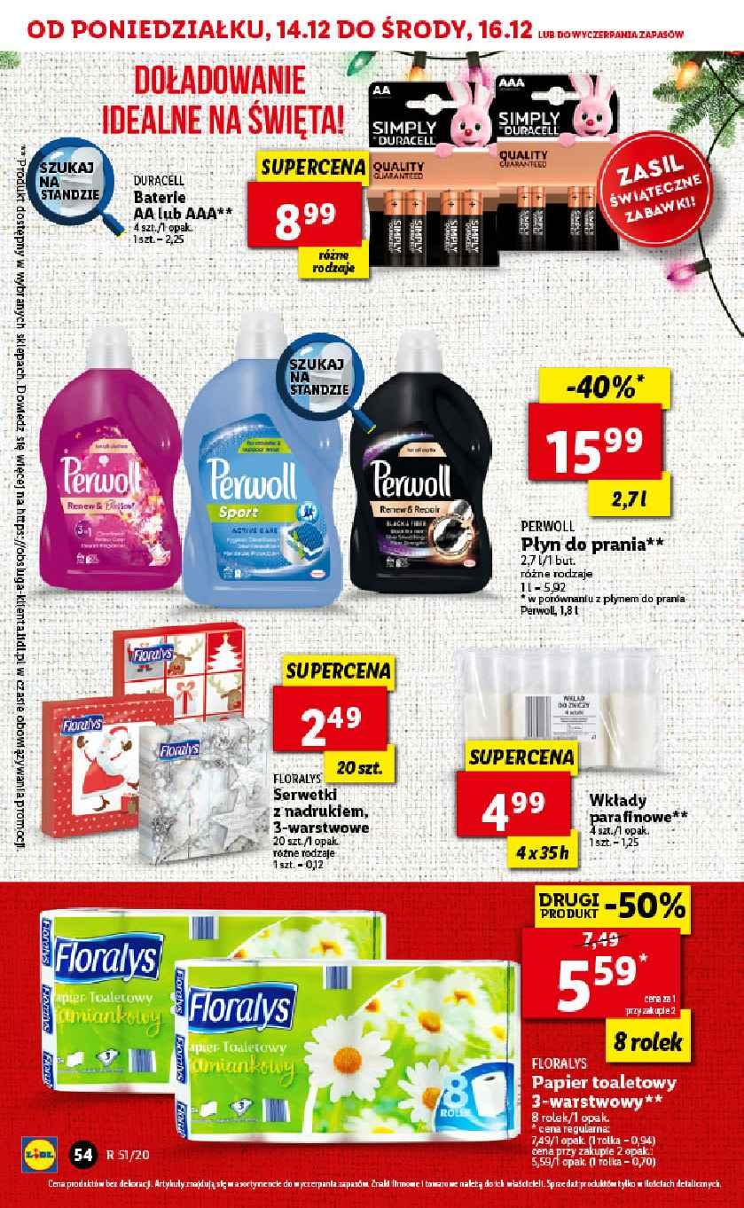 Gazetka promocyjna Lidl do 16/12/2020 str.54