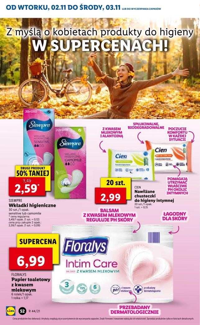 Gazetka promocyjna Lidl do 03/11/2021 str.52