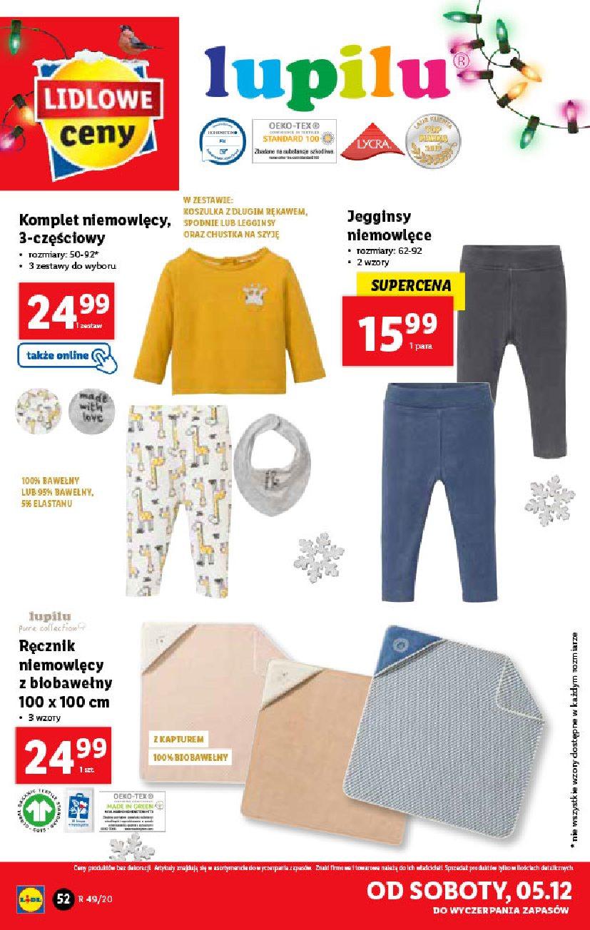 Gazetka promocyjna Lidl do 06/12/2020 str.52