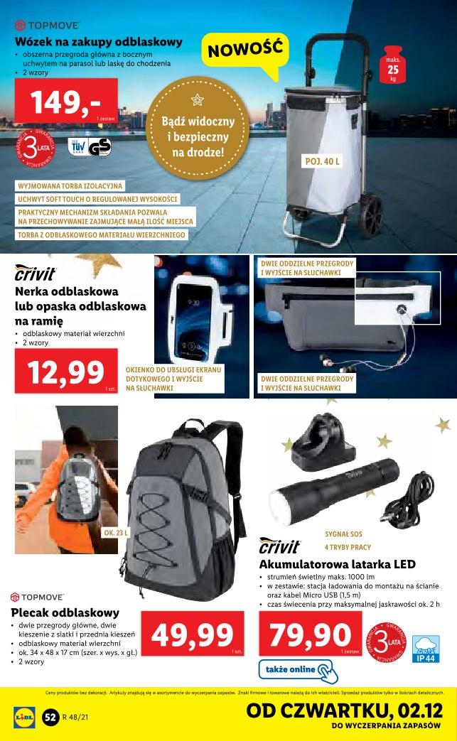 Gazetka promocyjna Lidl do 04/12/2021 str.50