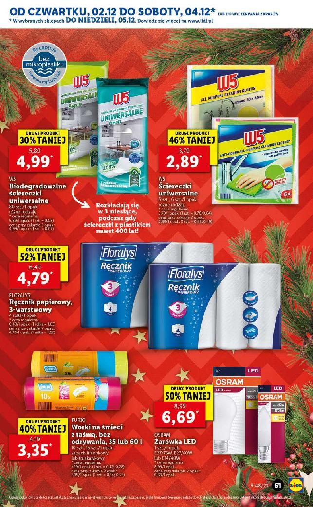 Gazetka promocyjna Lidl do 04/12/2021 str.61