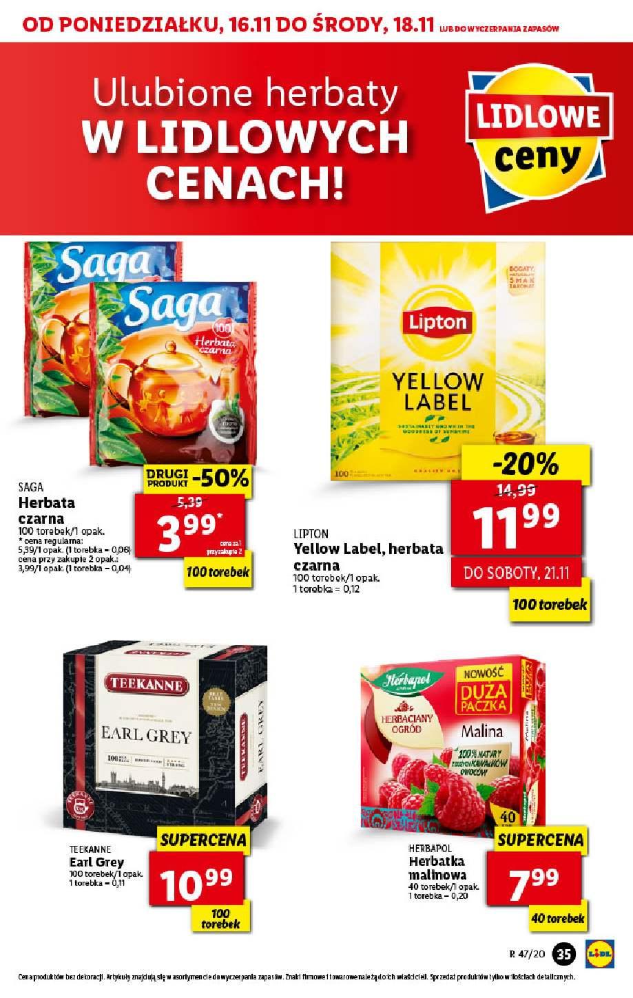 Gazetka promocyjna Lidl do 18/11/2020 str.35