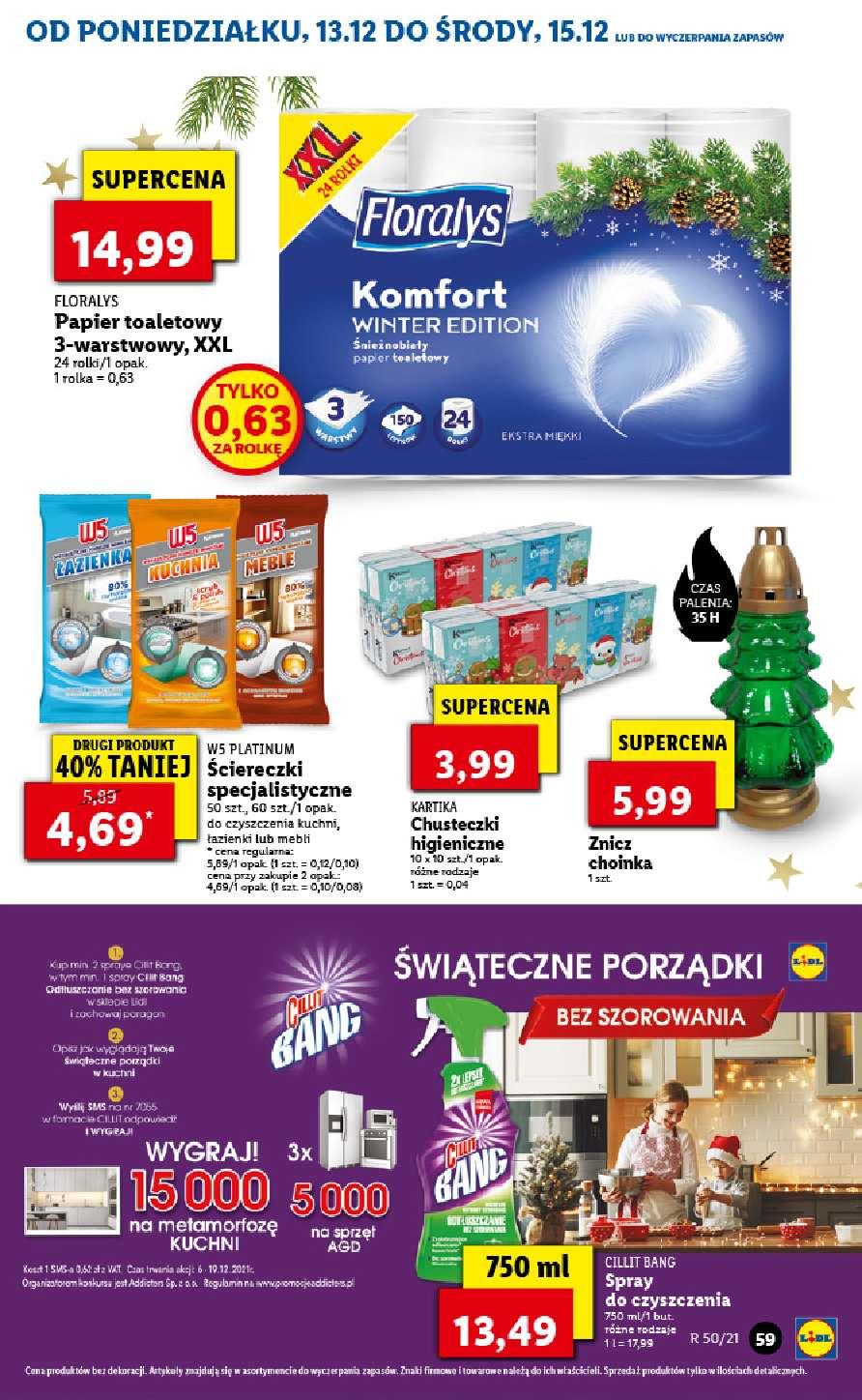 Gazetka promocyjna Lidl do 15/12/2021 str.59