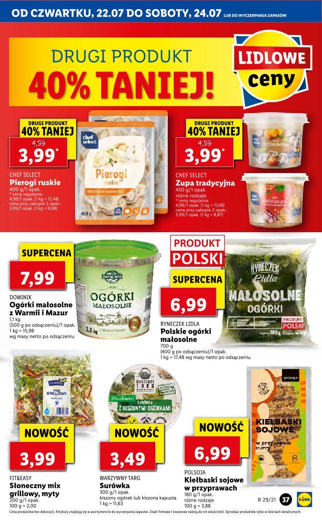 Gazetka promocyjna Lidl do 24/07/2021 str.37