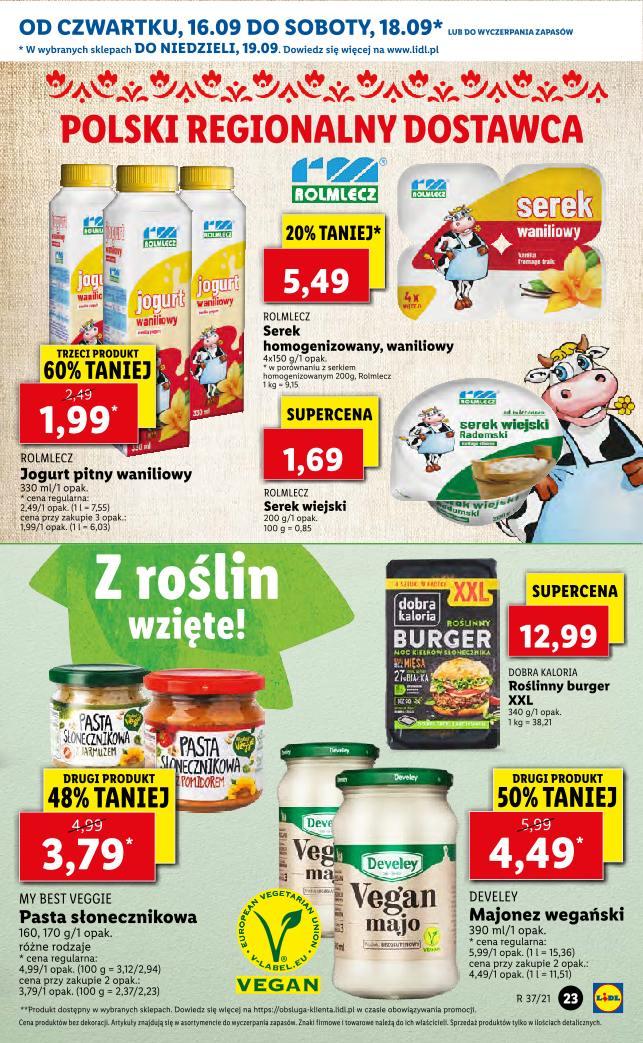 Gazetka promocyjna Lidl do 18/09/2021 str.23