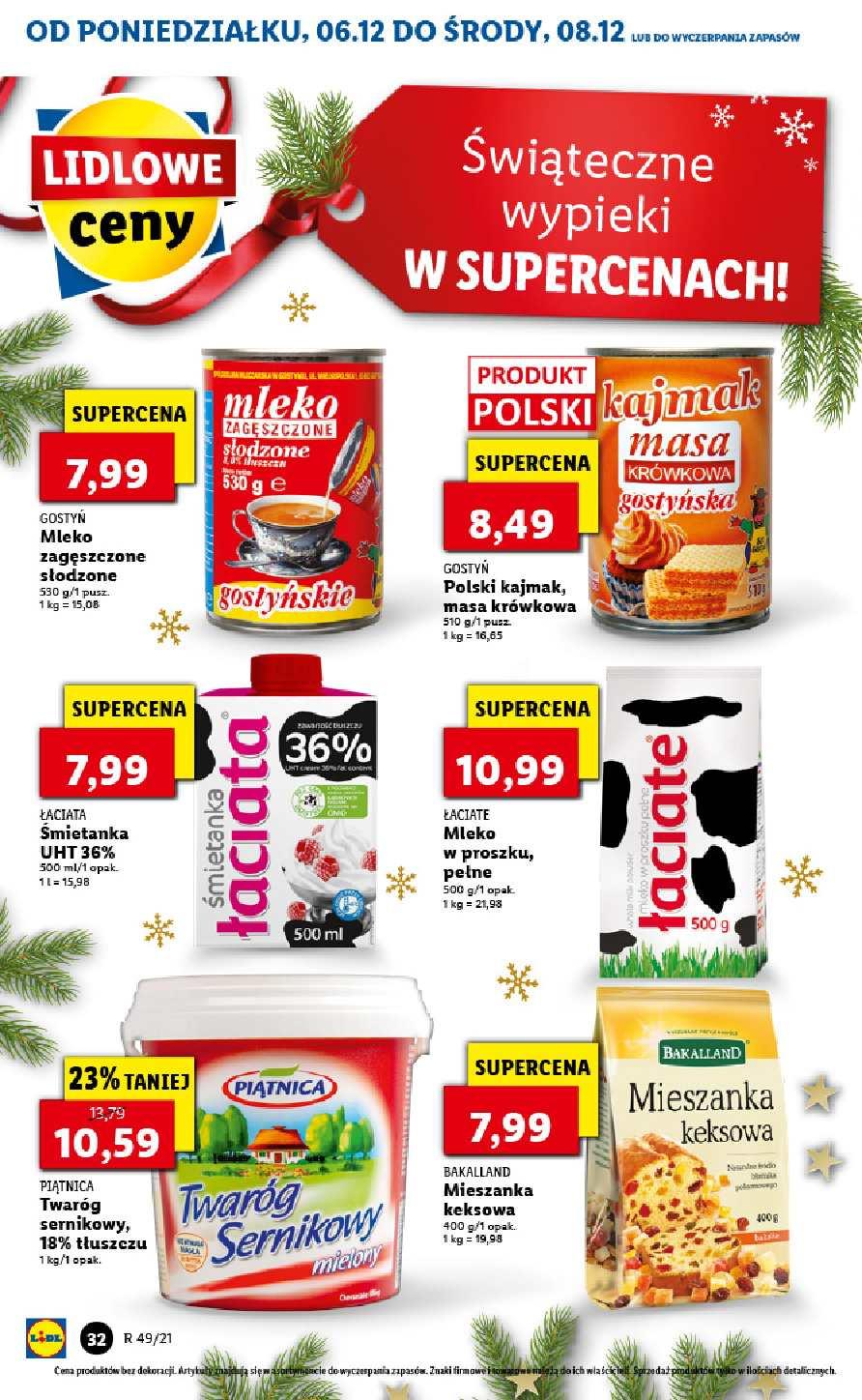 Gazetka promocyjna Lidl do 08/12/2021 str.32