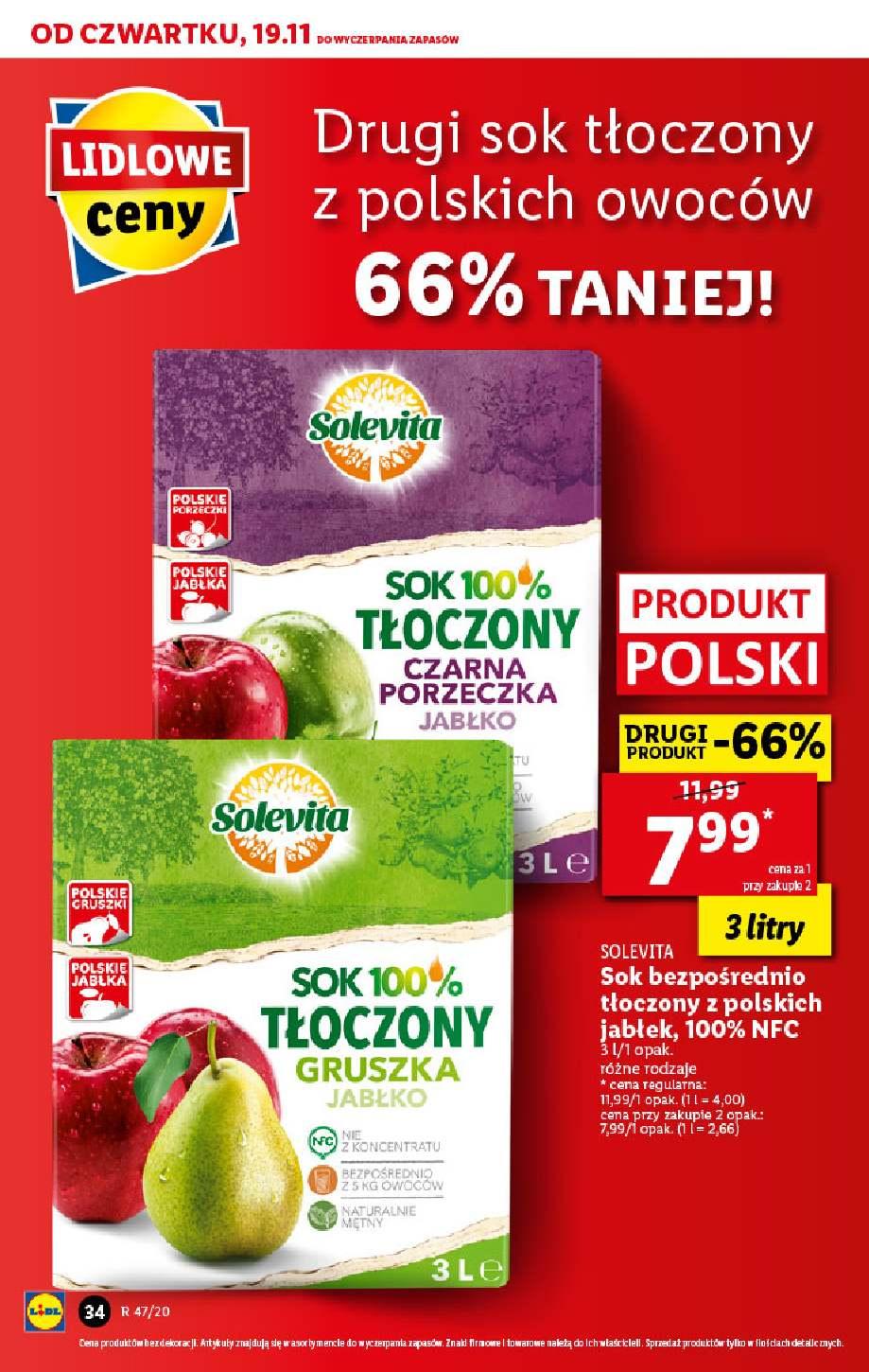 Gazetka promocyjna Lidl do 21/11/2020 str.34